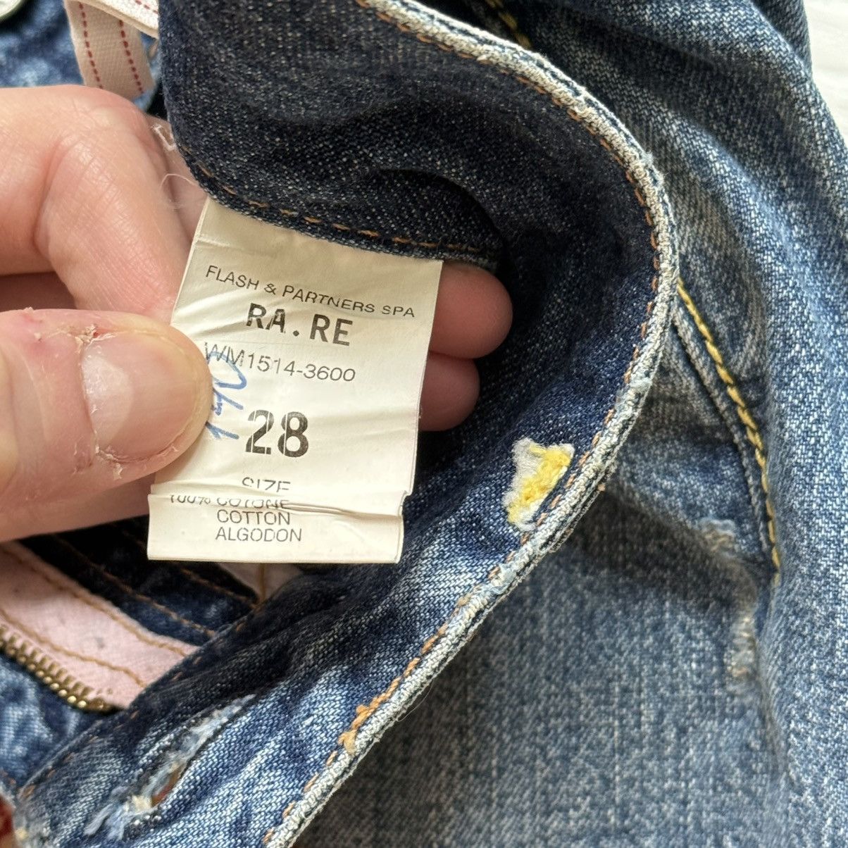 If Six Was Nine 📌 Vintage Ra.Re Y2K Ed Hardy style Bootcut Low Rise Jeans Size 28" / US 6 / IT 42 - 17 Thumbnail