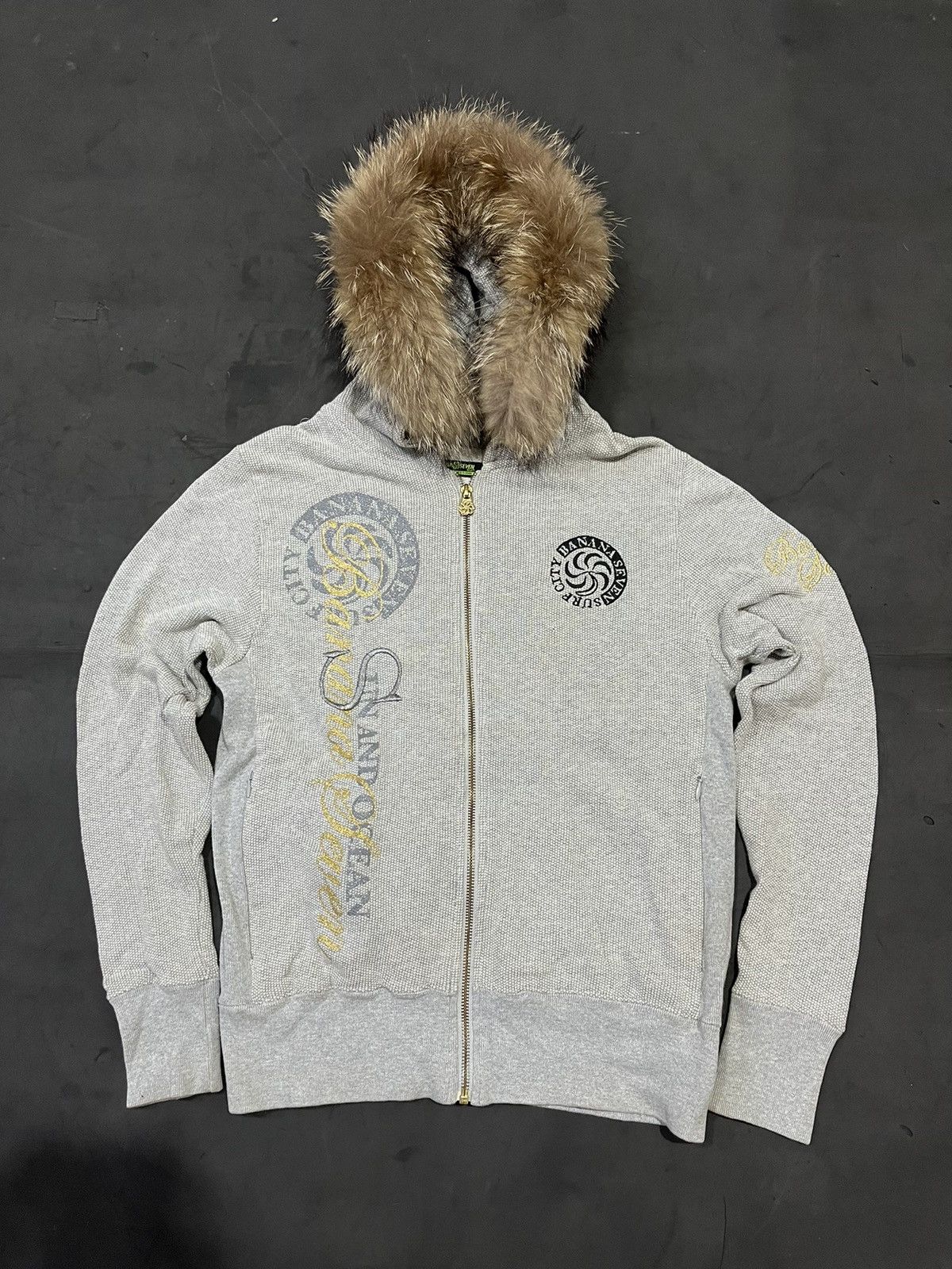 GOA Banana seven fur hoodie ifsixwasnine lgb styled Size US S / EU 44-46 / 1 - 1 Thumbnail