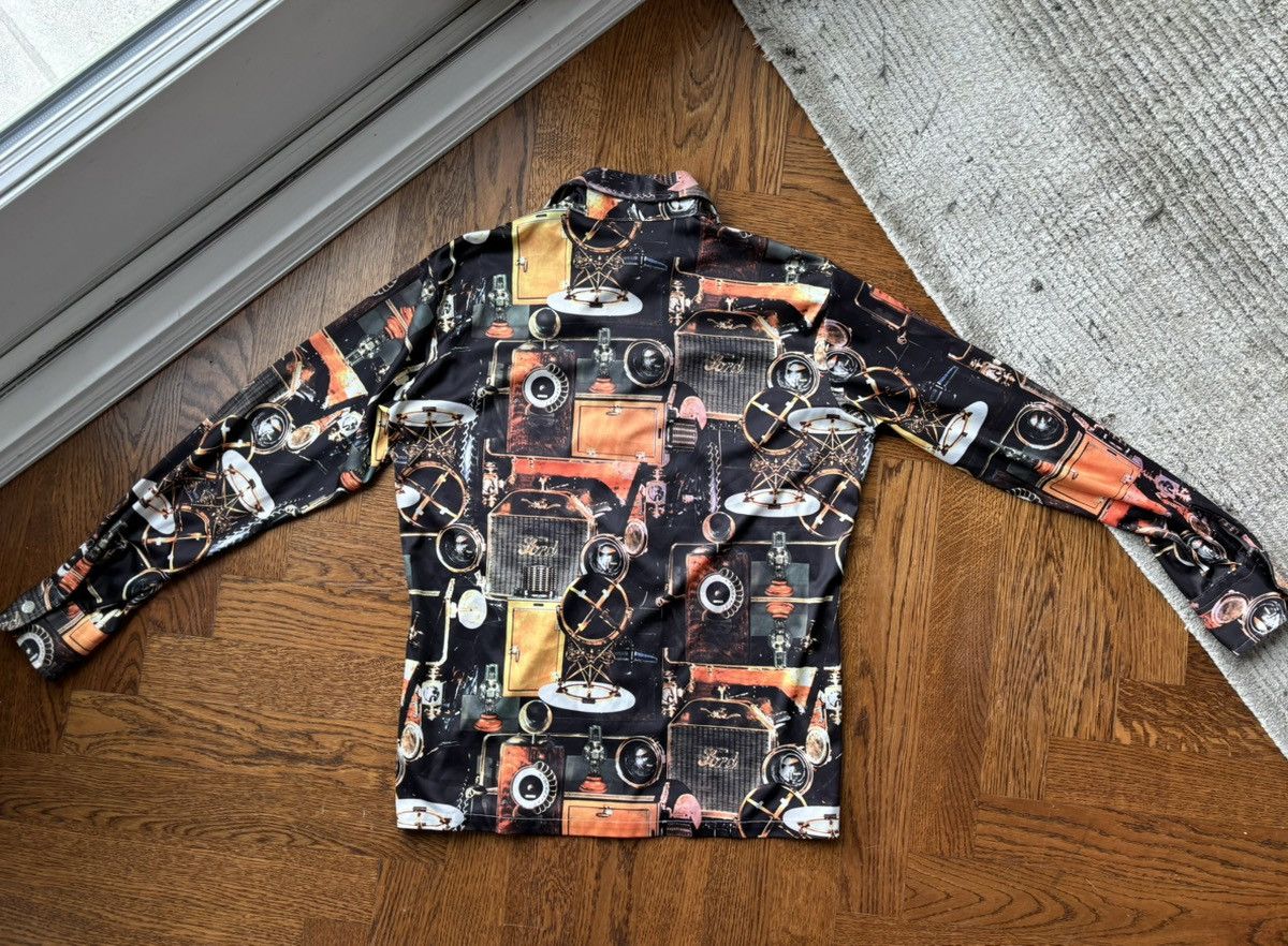 Japanese Brand × Other × Vintage 1970s Vintage Polyester Disco Printed Shirt 70s Wild Weird Size US M / EU 48-50 / 2 - 6 Thumbnail