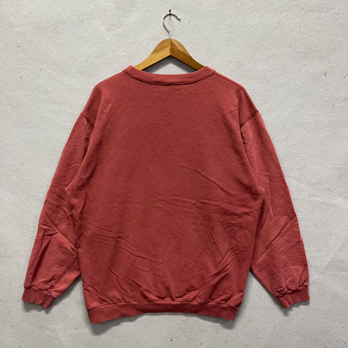 Harley Davidson 90s Harley-Davidson Faded Red Crewneck Sweatshirt Size US L / EU 52-54 / 3 - 6 Thumbnail