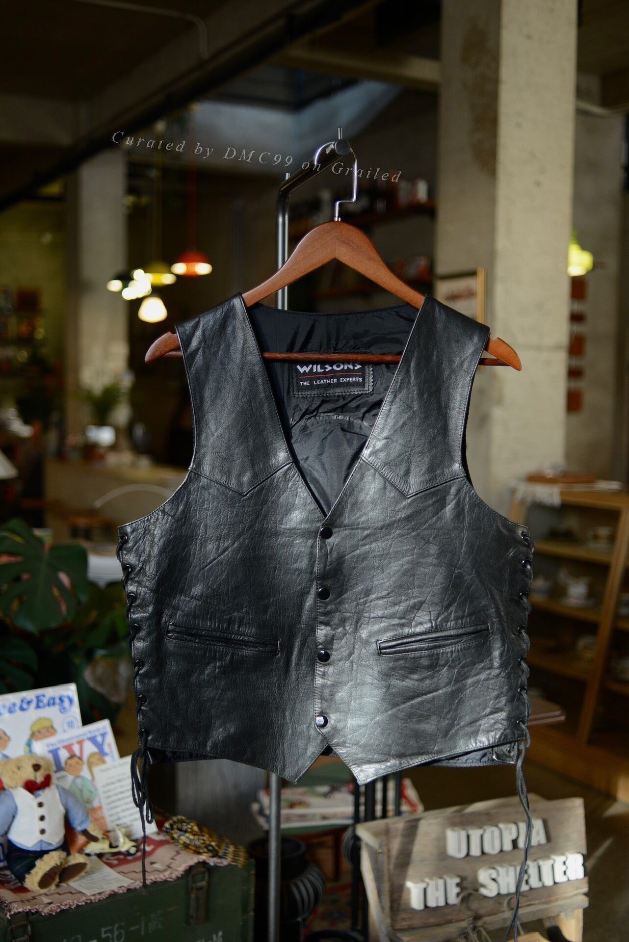 Vintage Vintage Wilsons American Cowhide Strap Vest Size US M / EU 48-50 / 2 - 1 Thumbnail
