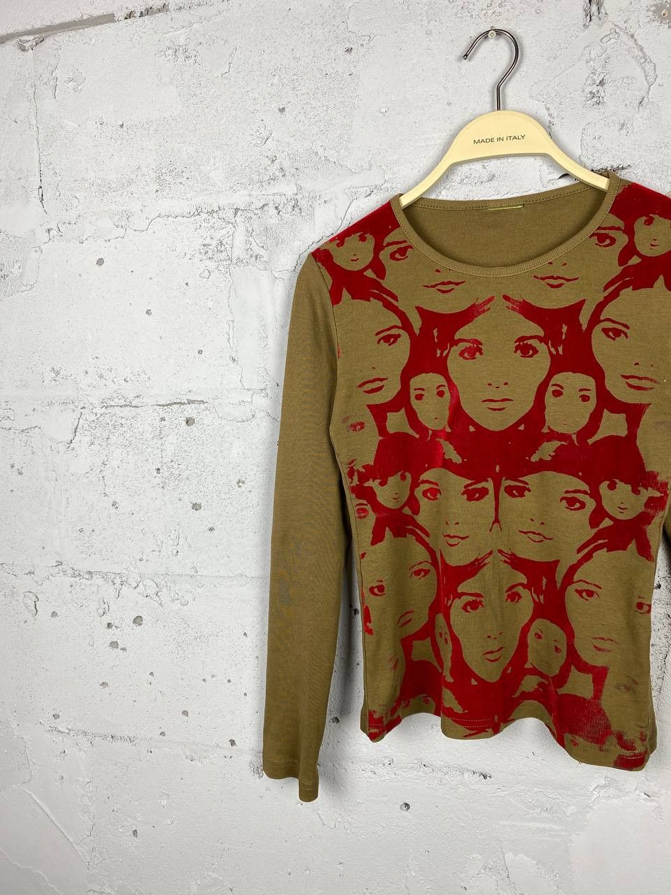 Cop Copine × Vintage Cop Copine Y2K Vintage Face Style Longsleeve Japan Size S / US 4 / IT 40 - 2 Thumbnail