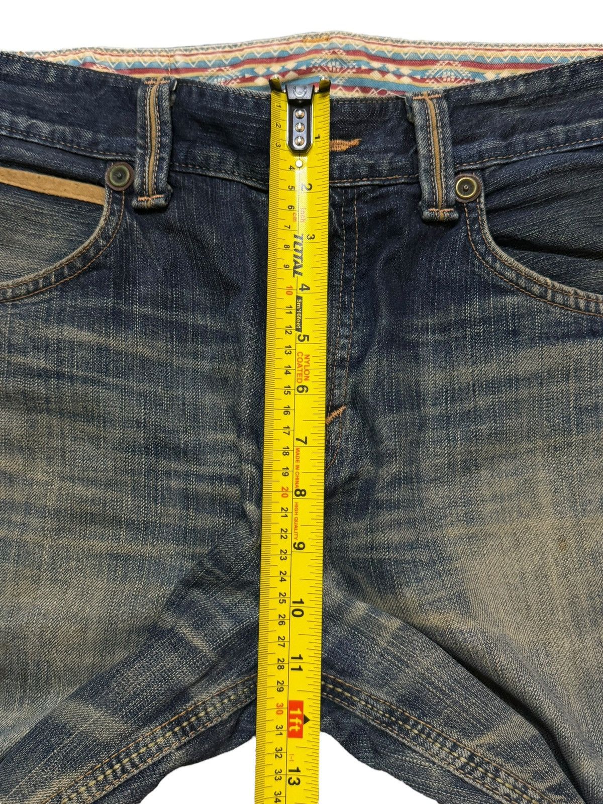 Edwin Vintage Y2K Edwin XV Faded Wash Clawmark Wide Leg Baggy Size US 36 / EU 52 - 14 Thumbnail