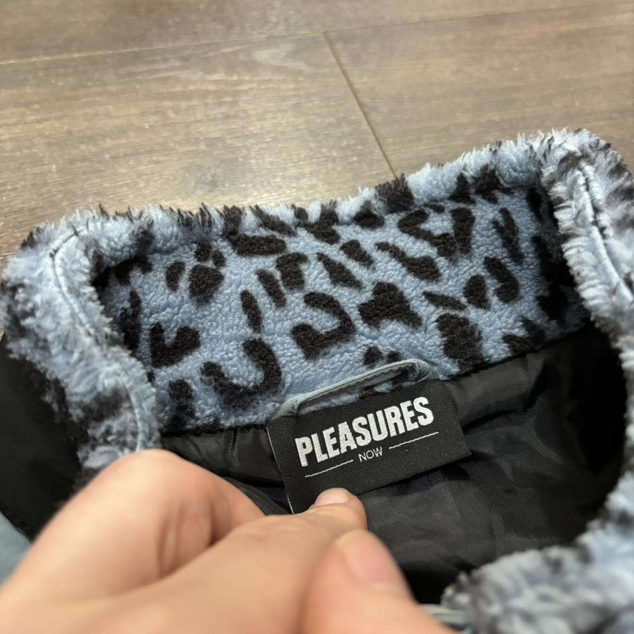 Designer pleasures now leopard print zip up fleece jacket S Size US S / EU 44-46 / 1 - 6 Thumbnail