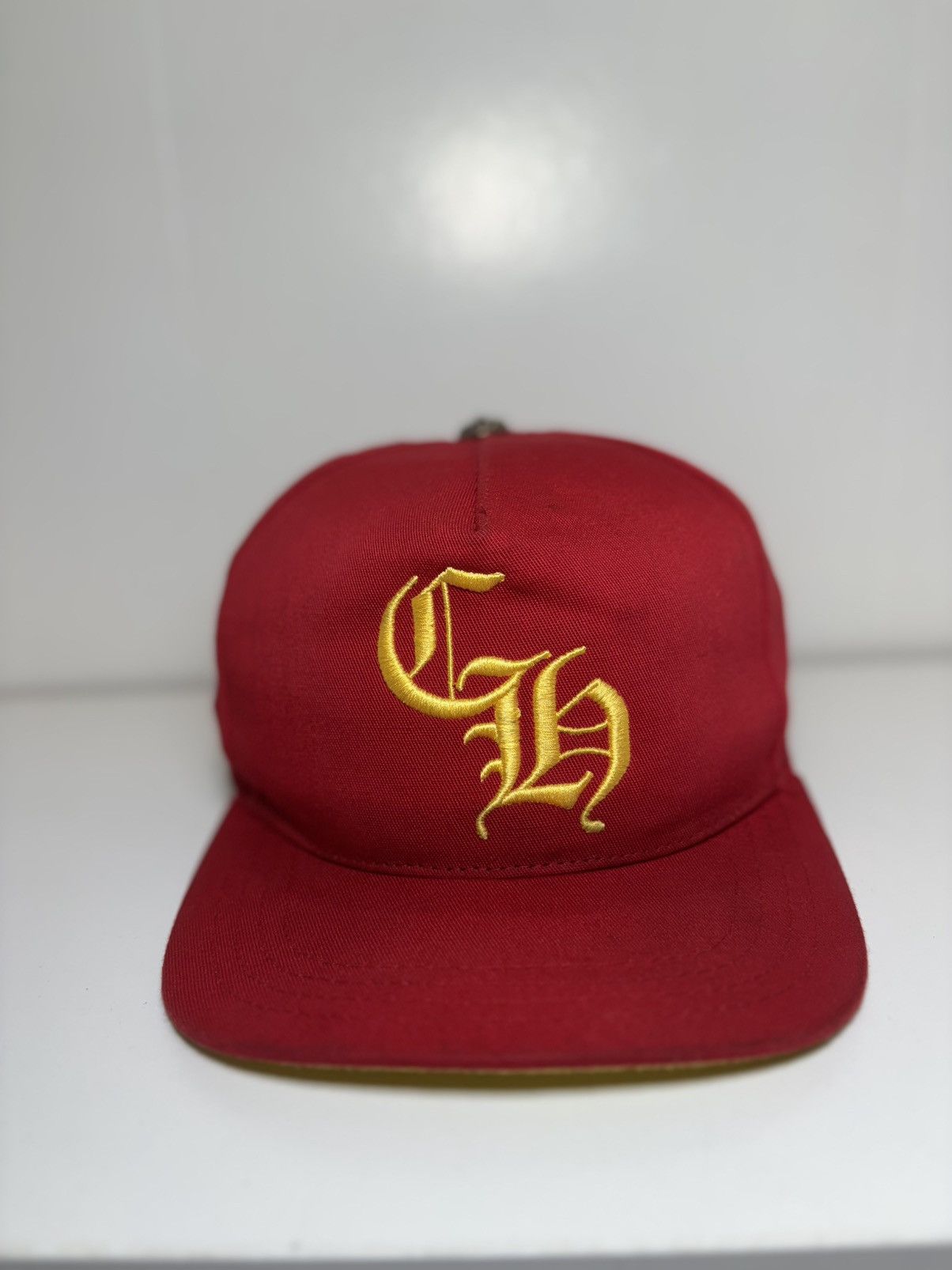 Chrome Hearts CHROME HEARTS BASEBALL HAT ‘RED/YELLOW’ Size ONE SIZE - 1 Thumbnail