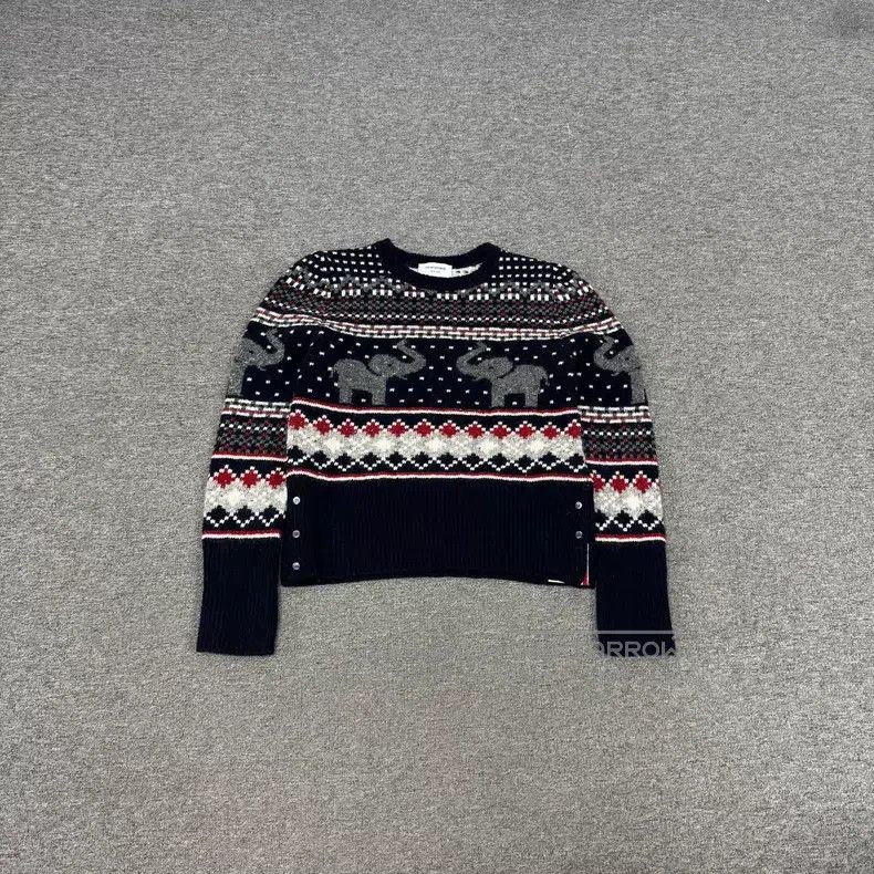 Thom Browne Thom Browne Crew-neck knit sweater Size US M / EU 48-50 / 2 - 1 Thumbnail