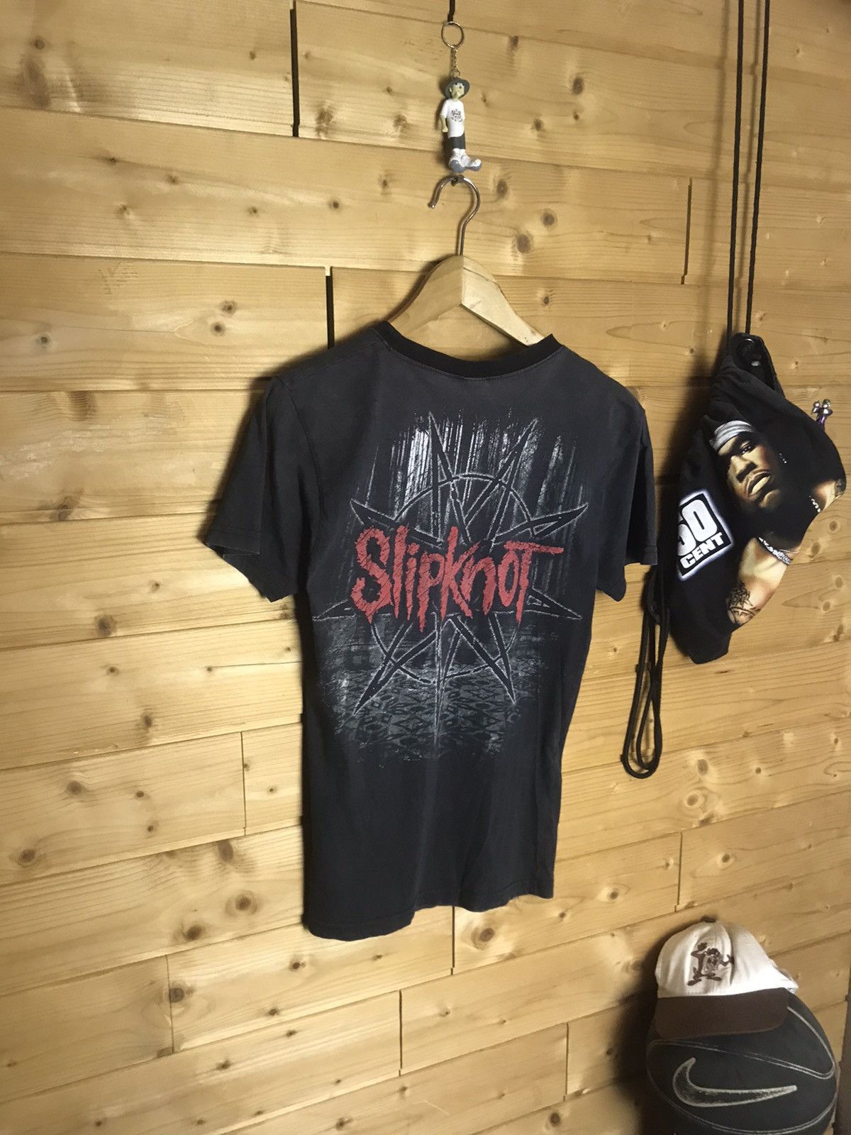 Slipknot Vintage Slipknot faded t-shirt Size US XS / EU 42 / 0 - 6 Thumbnail