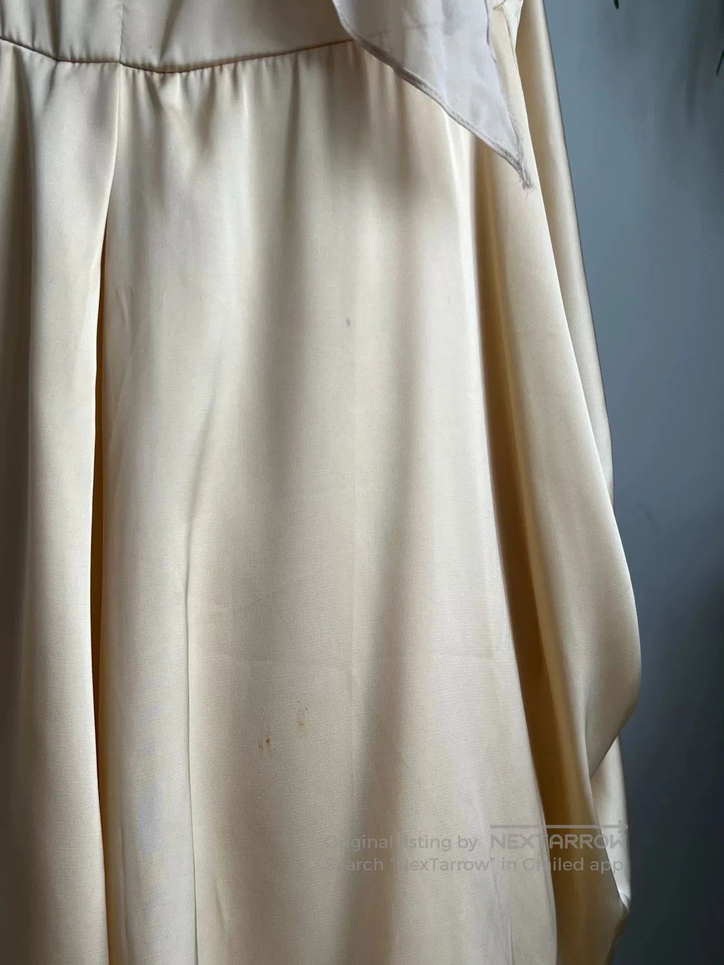 Other European Vintage Pleated Drapey Tank Dress. Size XL / US 12-14 / IT 48-50 - 8 Thumbnail