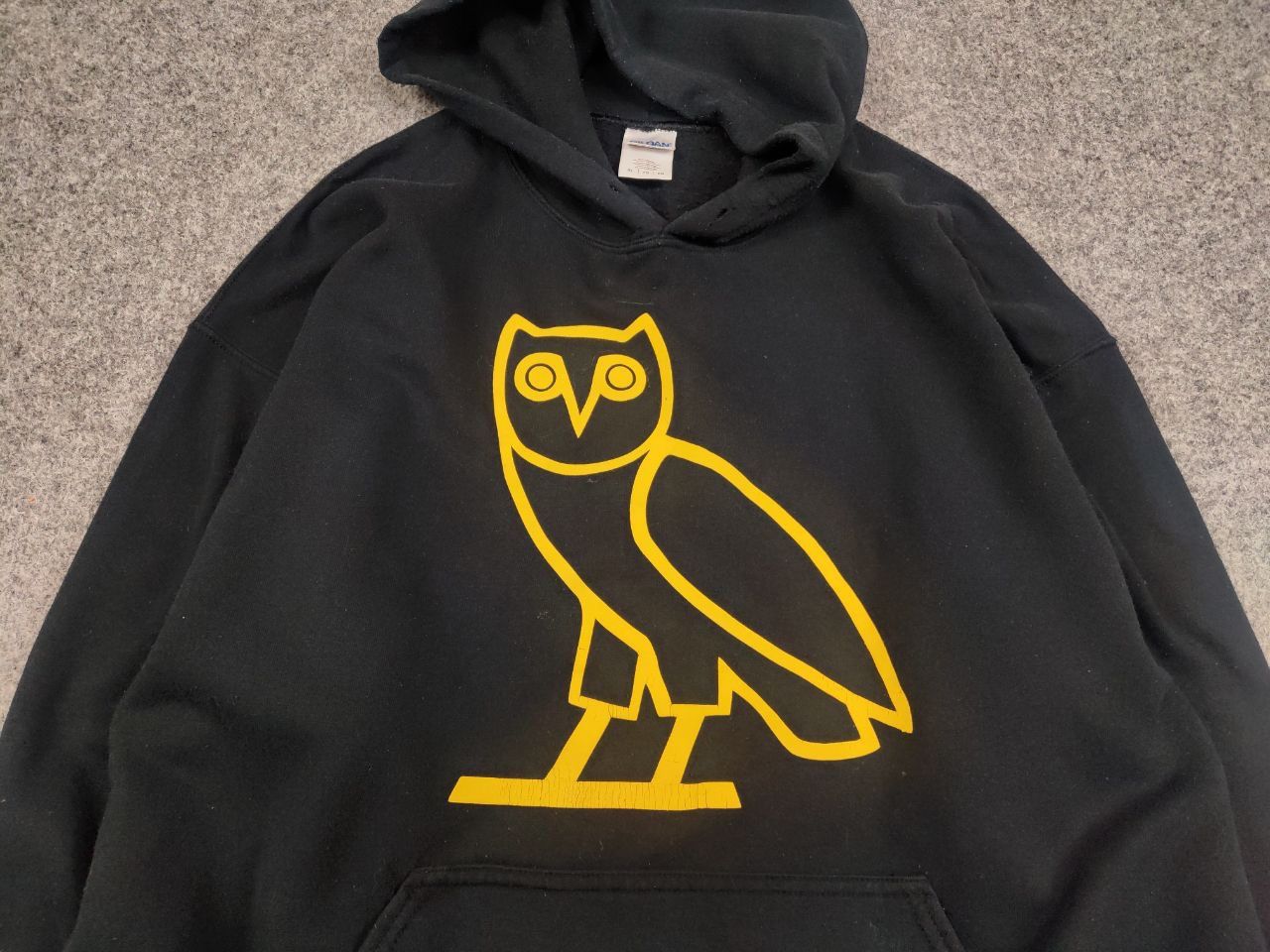 Drake Vintage Drake Owl Logo Blank Authentic Black Hoodie Size US XL / EU 56 / 4 - 10 Thumbnail