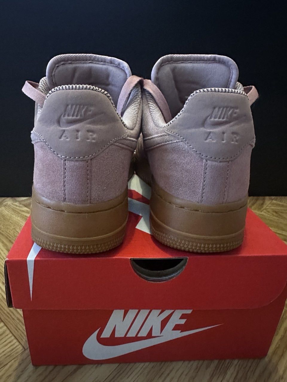 Nike × Vintage Nike Air Force 1 Rosa Kaugummi Size US 8 / IT 38 - 4 Thumbnail