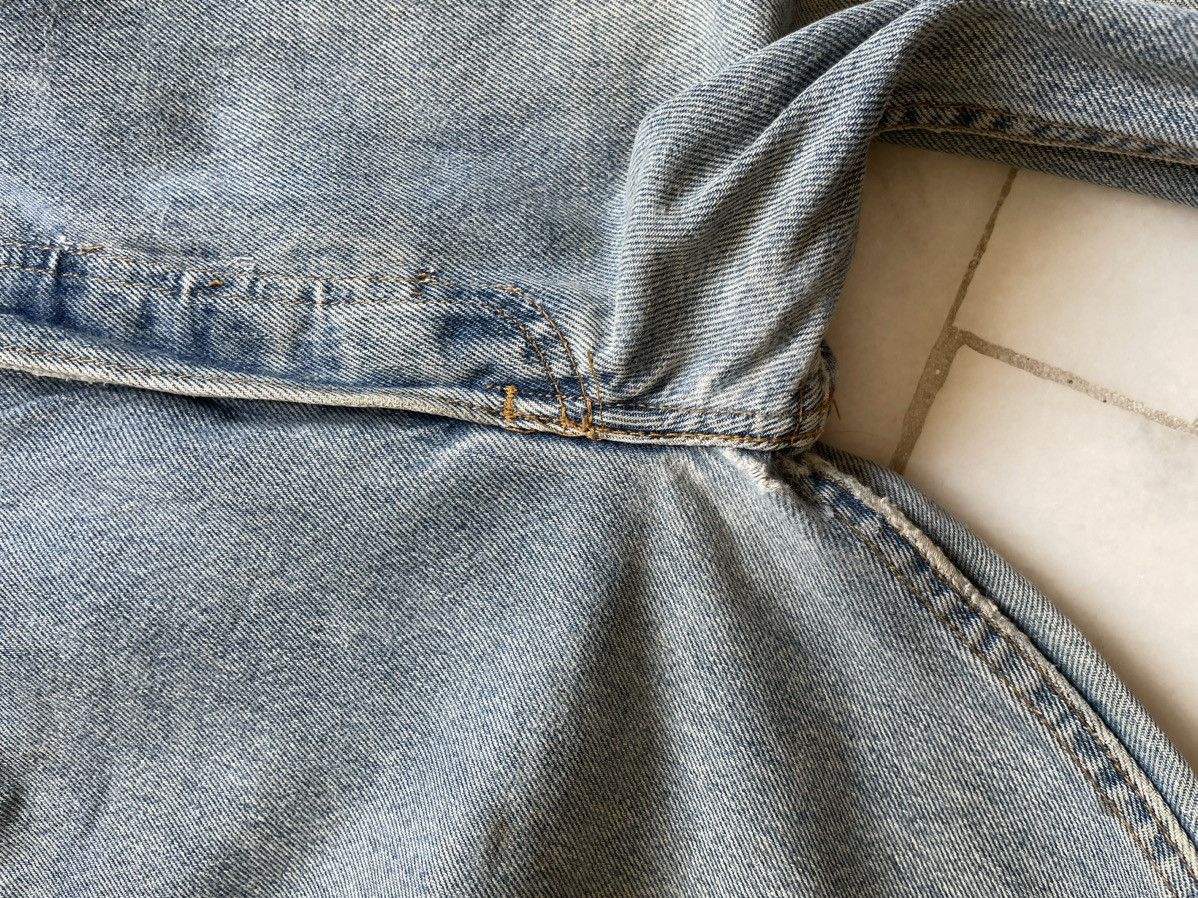 Levi's Vintage 90s Levis 501 Blue Washed Jeans 32x32 Size US 32 / EU 48 - 8 Thumbnail