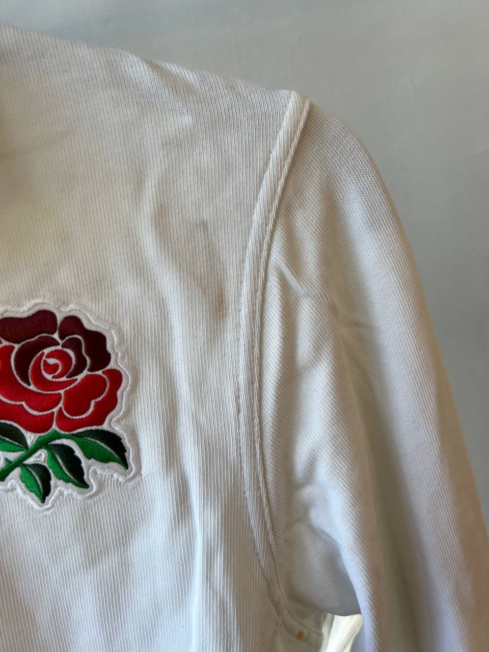 2011 ENGLAND TEAM IRB WORLD CUP RUGBY JERSEY RARE SHIRT SZ M