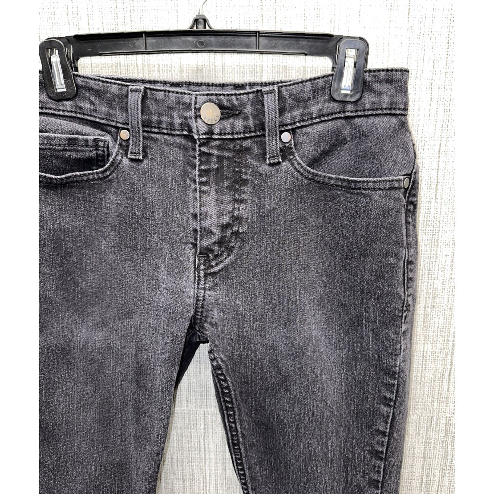 Vintage Veece Jeans Slim Straight Cotton Blend Black Bank Size 30 X 34 Mens Regular Denim Straight 34in Inseam Shirt? Size US 30 / EU 46 - 2 Thumbnail