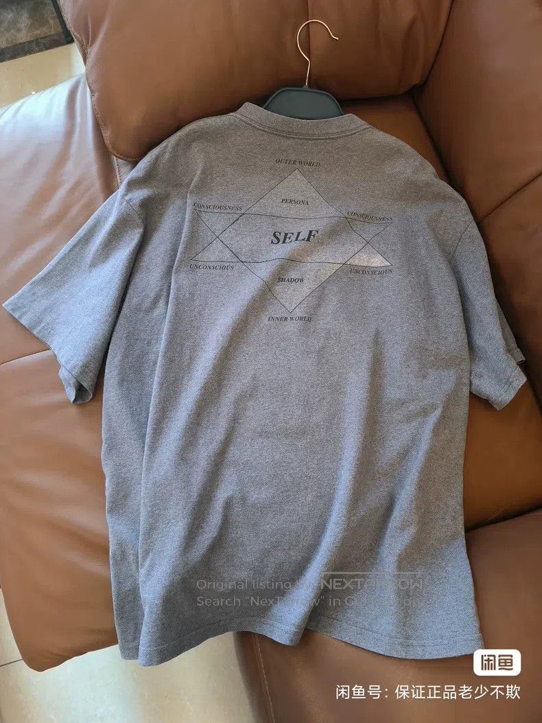 Balenciaga Balenciaga Front LOGO Embroidered Back Hexagram Print Grey Size US XXS / EU 40 - 3 Thumbnail