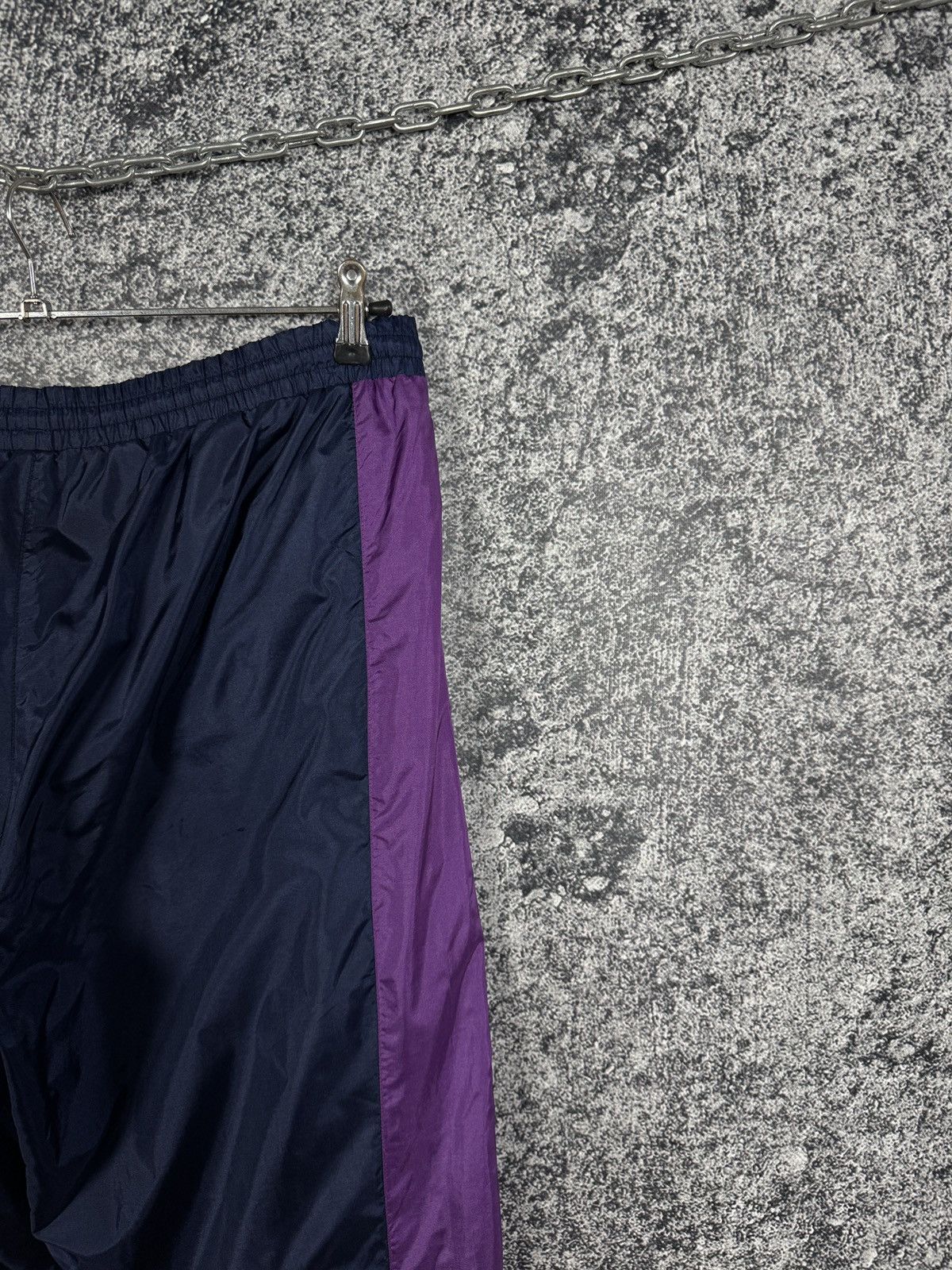 Adidas Adidas Nylon Track Pants Vintage 90s Style Zip Cuffs Size L Size US 34 / EU 50 - 13 Thumbnail
