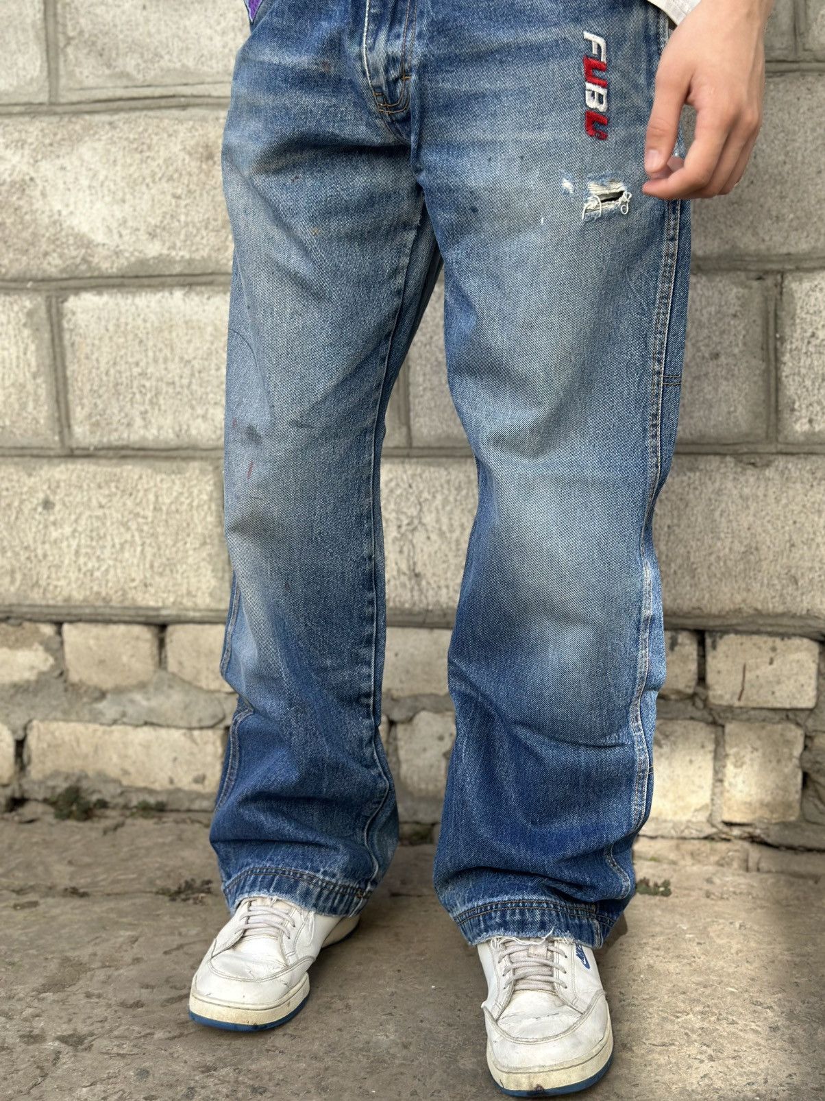 Fubu Vintage Fubu Jeans Baggy Fitted Y2K 90s Rap Size US 30 / EU 46 - 6 Thumbnail