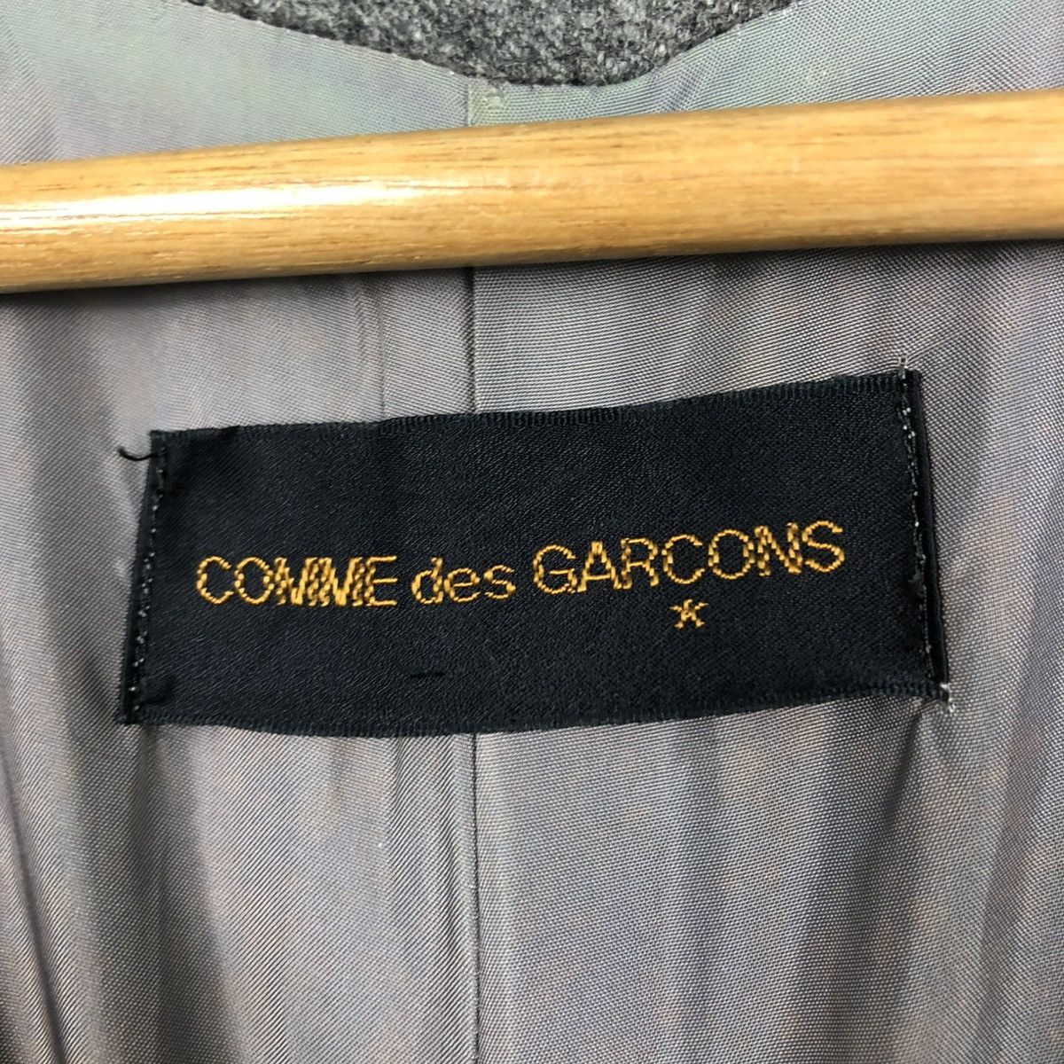 Comme des Garcons 🔥VINTAGE 80’s RUNWAY LONG JACKET COMME DES GARCONS WOOL Size US M / EU 48-50 / 2 - 17 Thumbnail