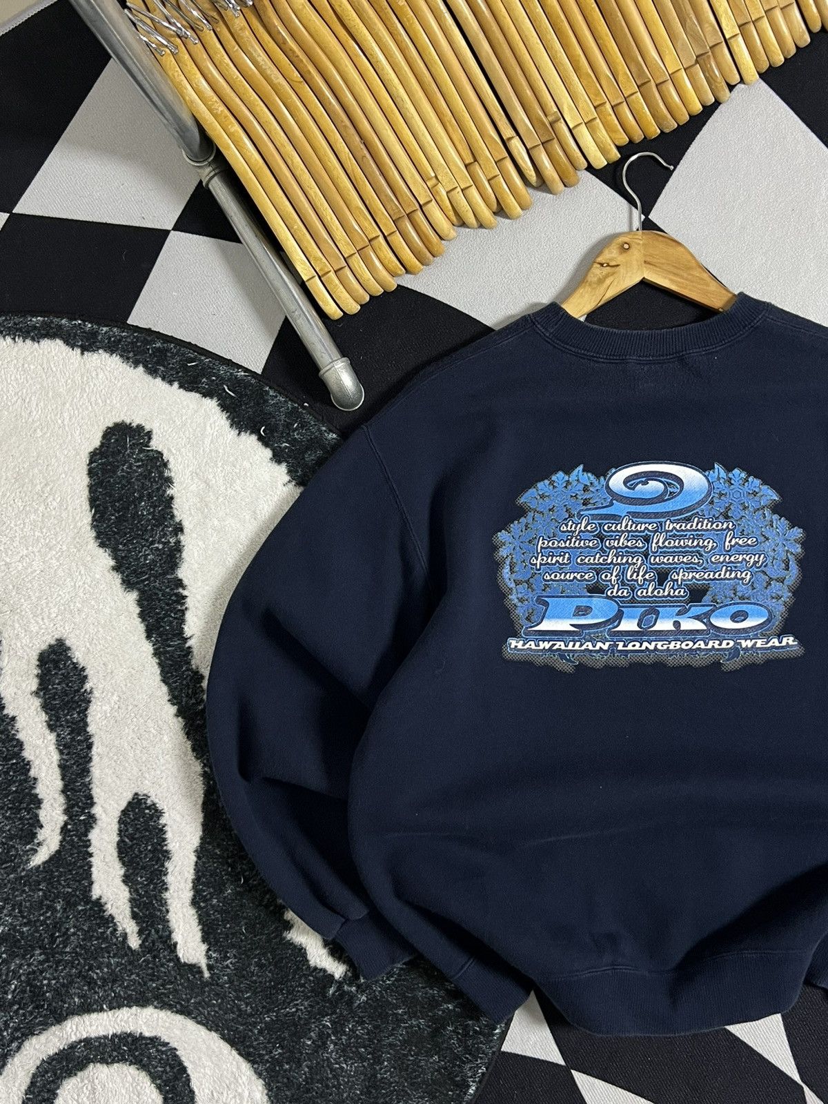 Other VINTAGE 90’s PIKO SURF BACKHIT CREWNECK SWEATSHIRT Size US L / EU 52-54 / 3 - 3 Thumbnail