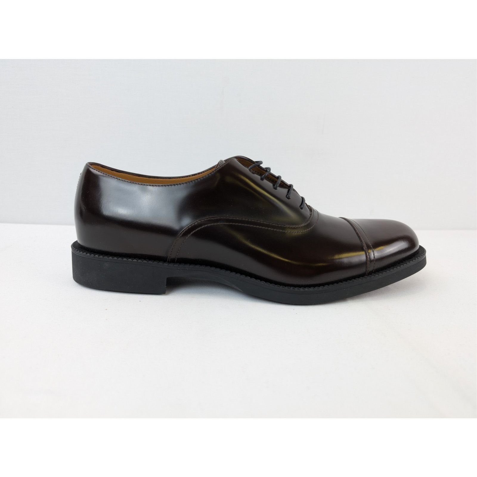 Gucci o1rshd1 Davis Bull men's leather cap-toe oxford shoes Boots Size US 12.5 / EU 45-46 - 4 Thumbnail