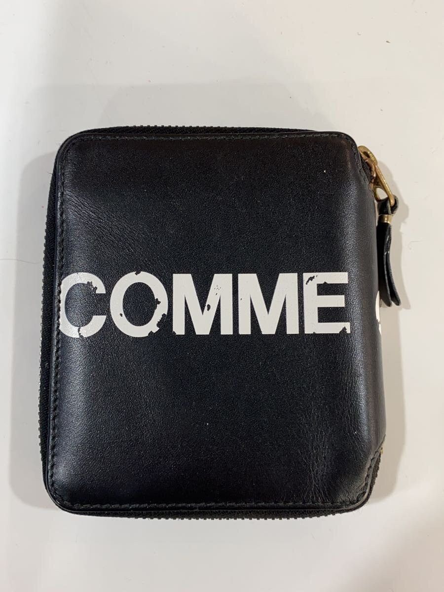 Comme des Garcons Logo Leather Zip Wallet - Comme Des Garcons Size ONE SIZE - 2 Thumbnail