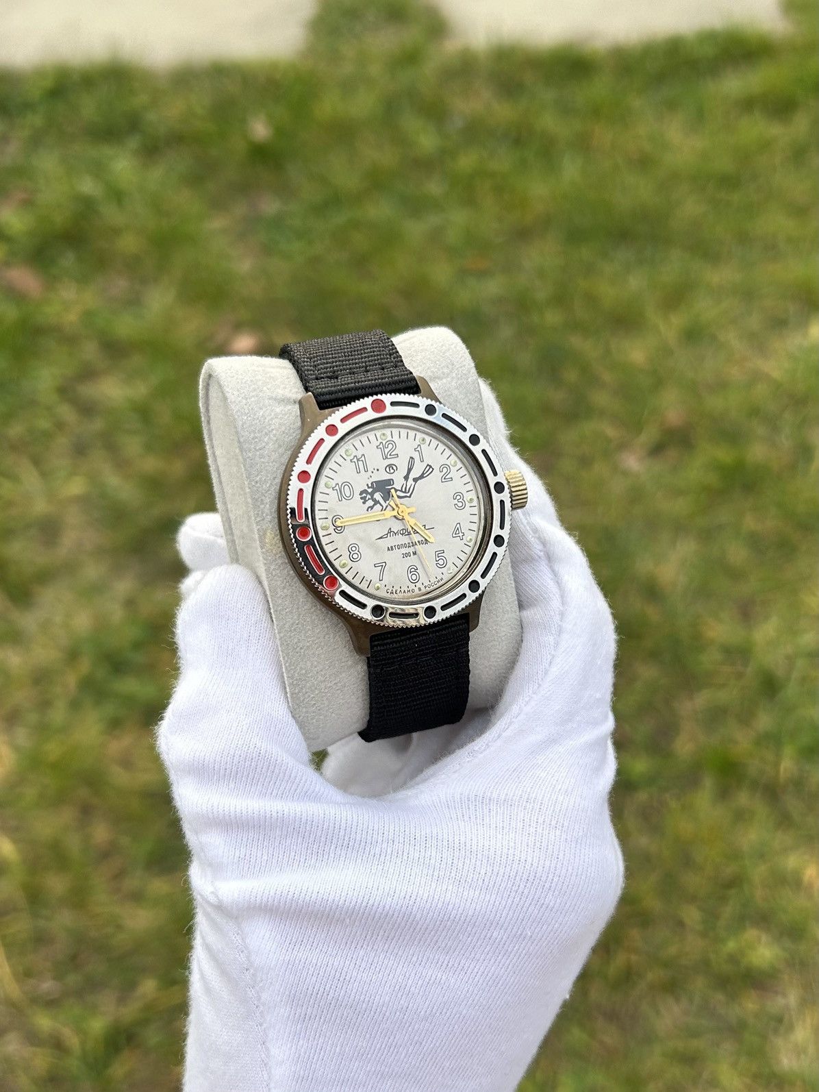 Vintage Vintage Watch Vostok Amphibia Automatic Mechanical 1990s Size ONE SIZE - 4 Thumbnail