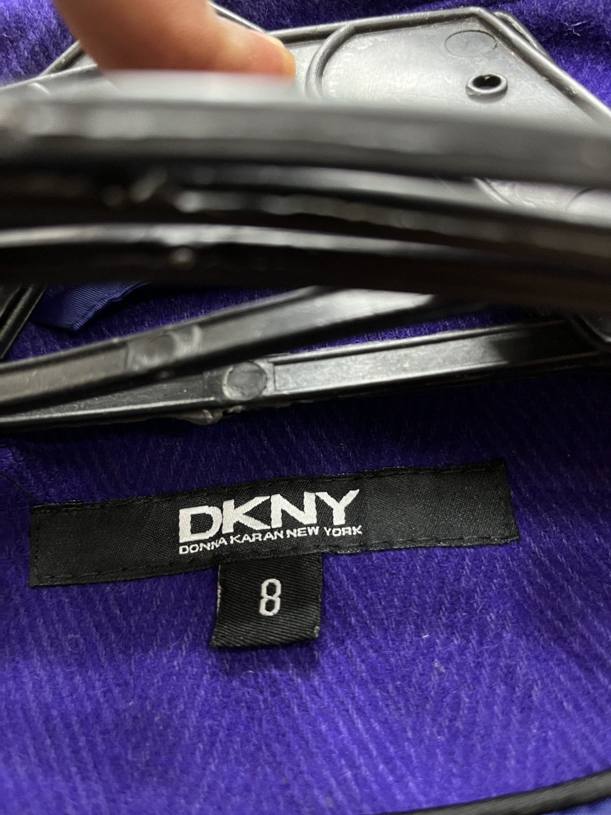 DKNY 🔥🔥🔥STEALS DKNY PURPLE COAT Size M / US 6-8 / IT 42-44 - 6 Thumbnail