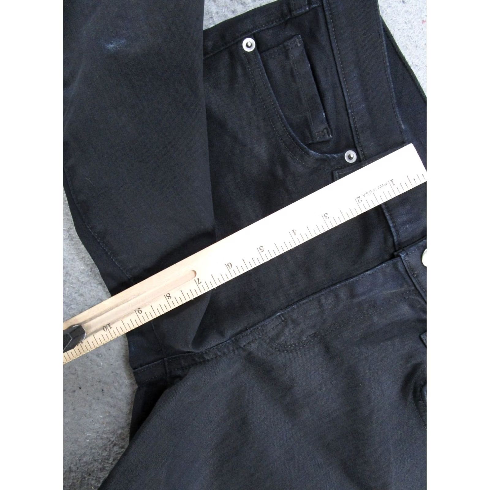 Vintage Los Angeles Denim Co Jeans Slim 5-Pocket Black Stretch Skinny Womens Size 30 Denim Cotton Cotton Denim Size 30" / US 8 / IT 44 - 6 Thumbnail