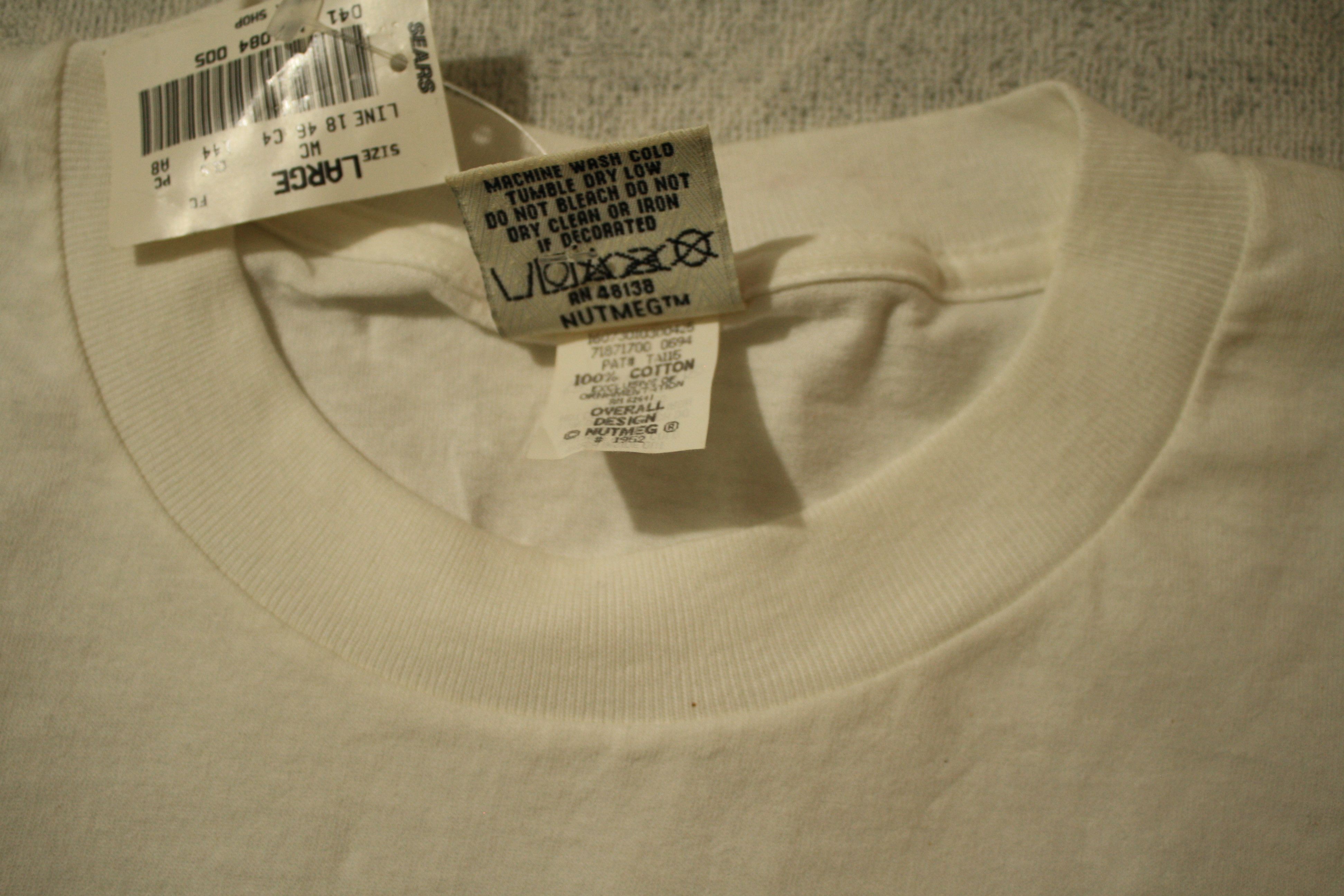 Nutmeg Vtg Penn State PSU Nittany Lions Nutmeg Tshirt Mens Size US L / EU 52-54 / 3 - 6 Thumbnail