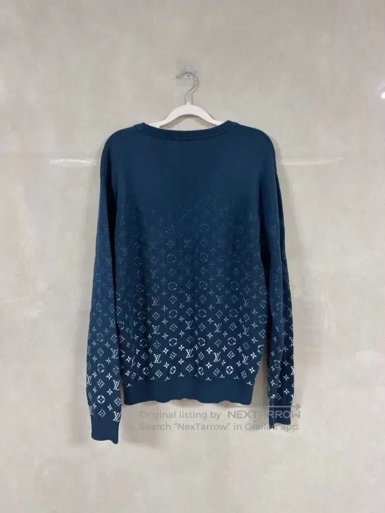 Louis Vuitton Louis Vuitton Gradient presbyopic full print knitted sweat Size US M / EU 48-50 / 2 - 2 Thumbnail