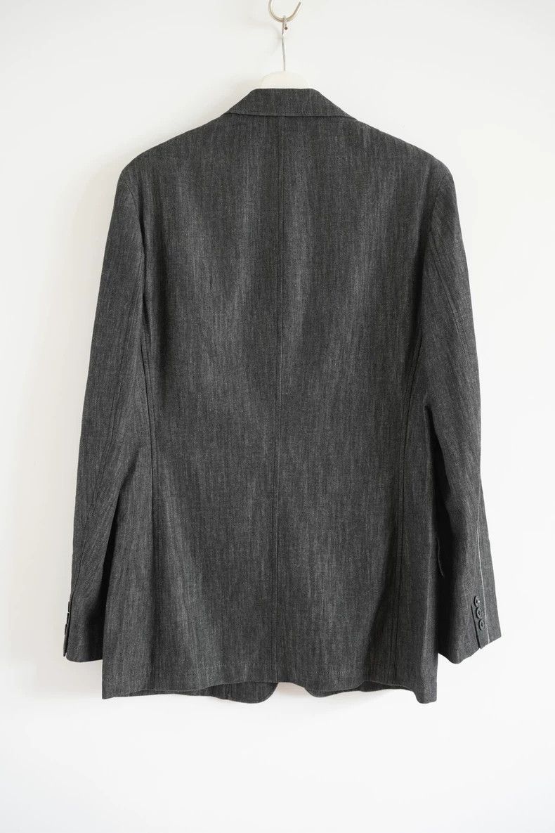 Yohji Yamamoto Yohji Yamamoto size 2 10cm Striped Sleeve White Line blaze Size 36R - 2 Thumbnail