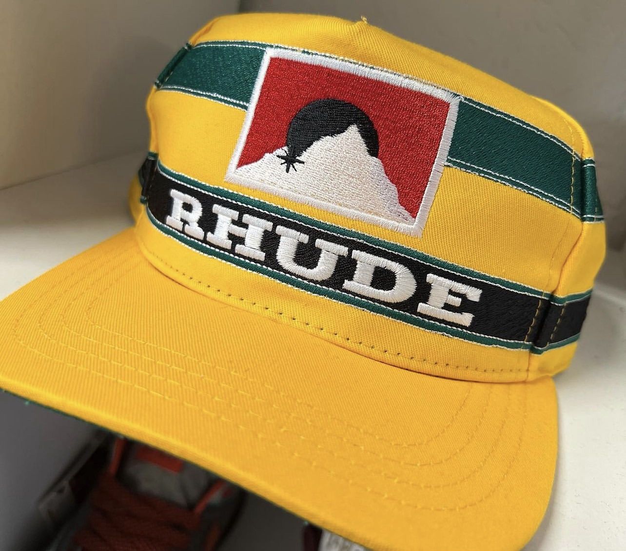 Rhude Rhude Ayrton Senna Snapback hat | Grailed