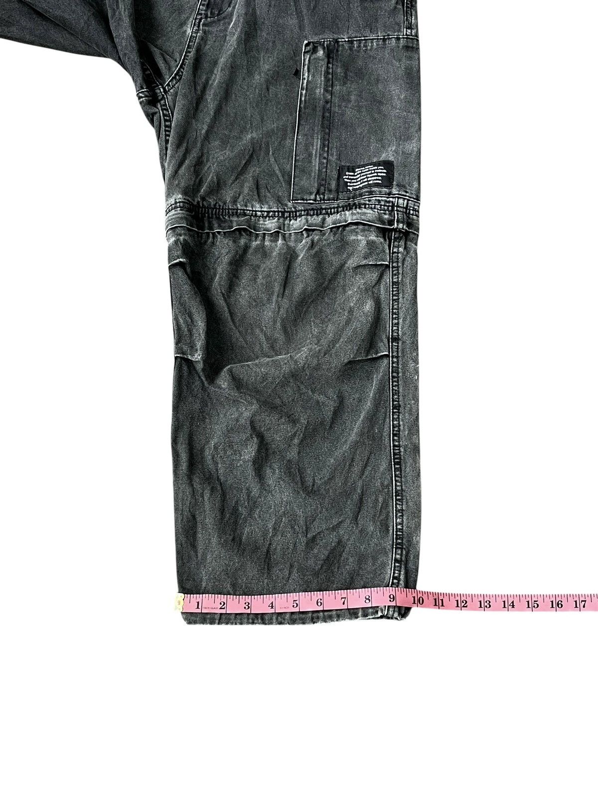 Undercover GU x Undercover Kosmik Noise 2Way Zip Baggy Cargo Pants Size US 32 / EU 48 - 14 Thumbnail