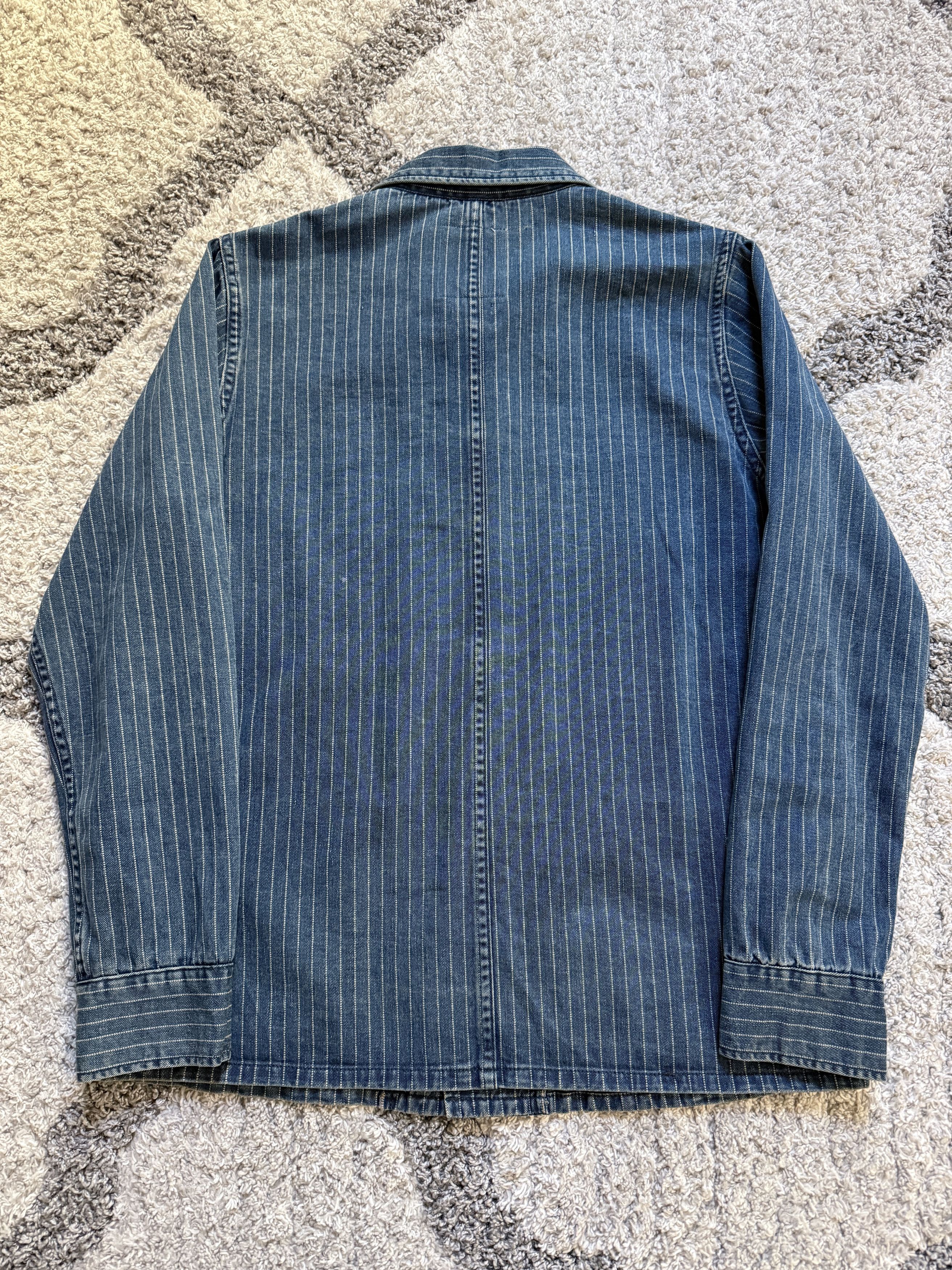 Visvim Wabash Stripe Denim Coverall Jacket SS15 Size US S / EU 44-46 / 1 - 14 Thumbnail