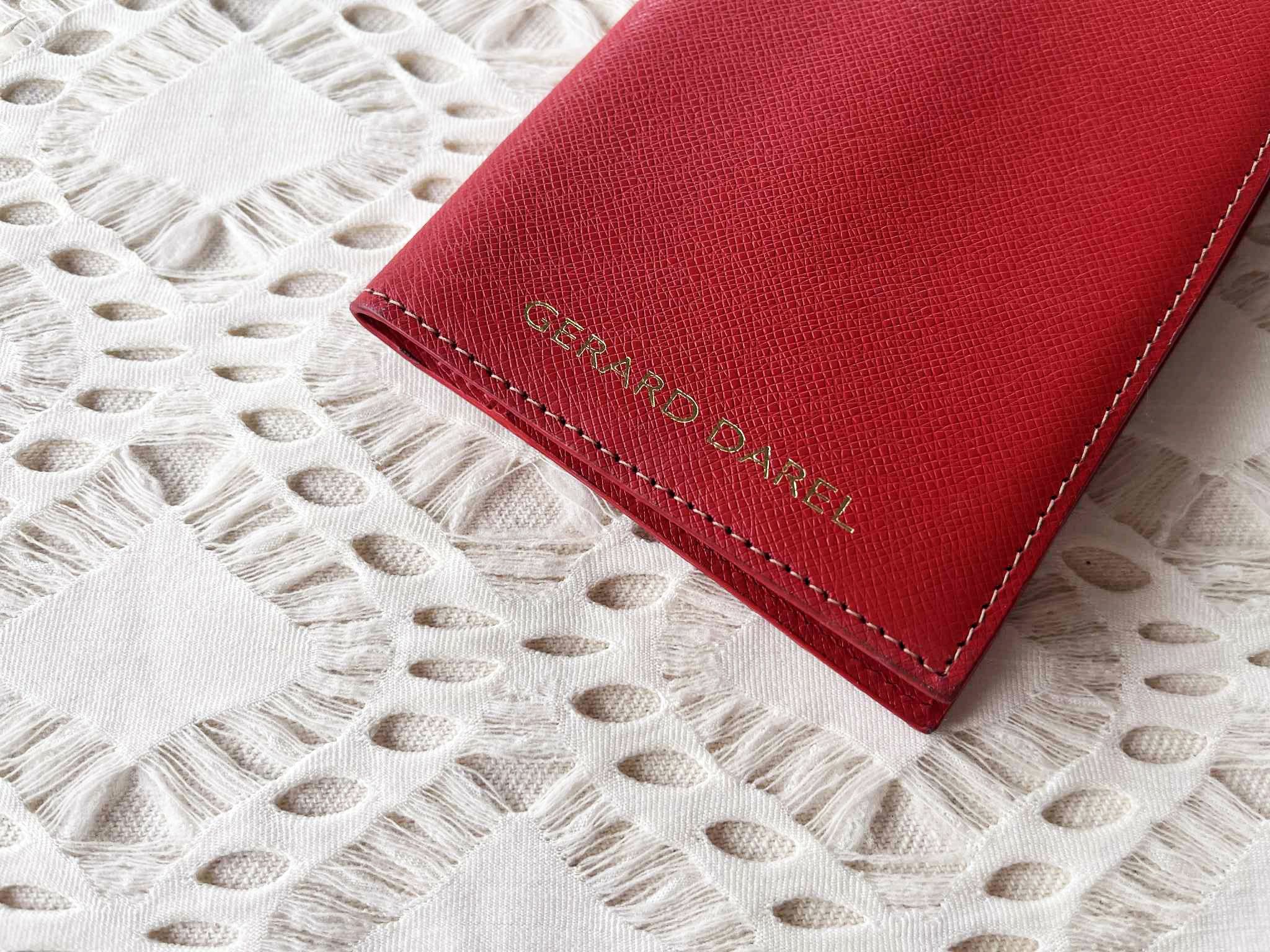 Gerard Darel Gerard Darel red genuine leather Bifold card holder Size ONE SIZE - 4 Thumbnail