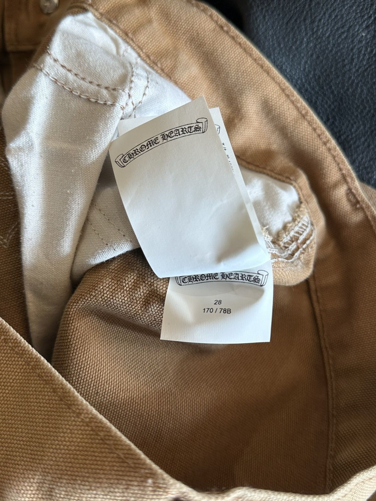 Chrome Hearts CHROME HEARTS MATTYBOY CARHARTTS Size US 28 / EU 44 - 7 Thumbnail