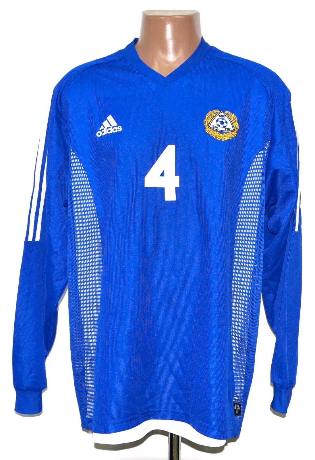 Adidas FINLAND 2002/2003 FOOTBALL SHIRT JERSEY ADIDAS #4 XXL Size US XXL / EU 58 / 5 - 1 Thumbnail