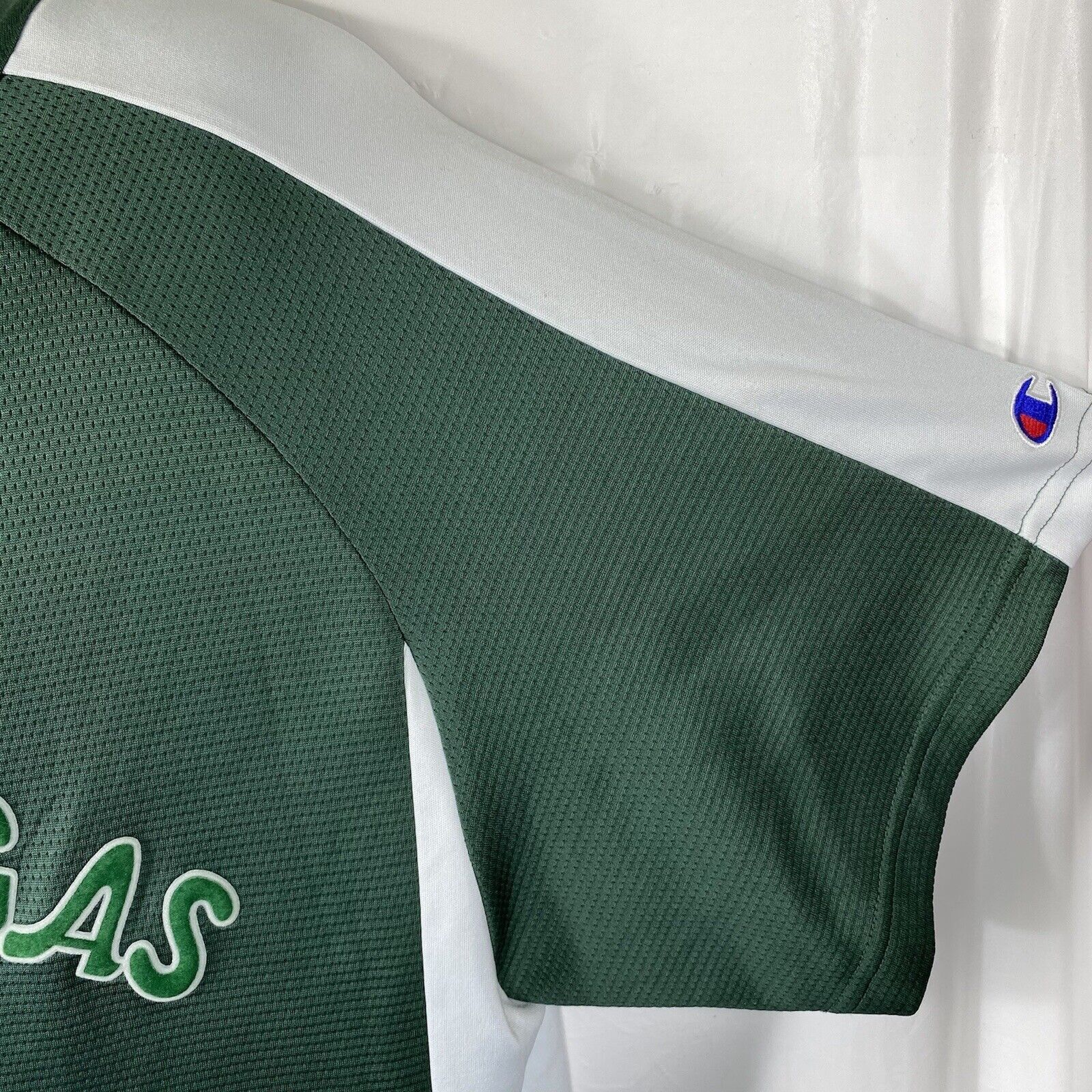 Champion Champion Las Vegas Short Sleeve Green Sewn Baseball Jersey Size US XL / EU 56 / 4 - 3 Thumbnail