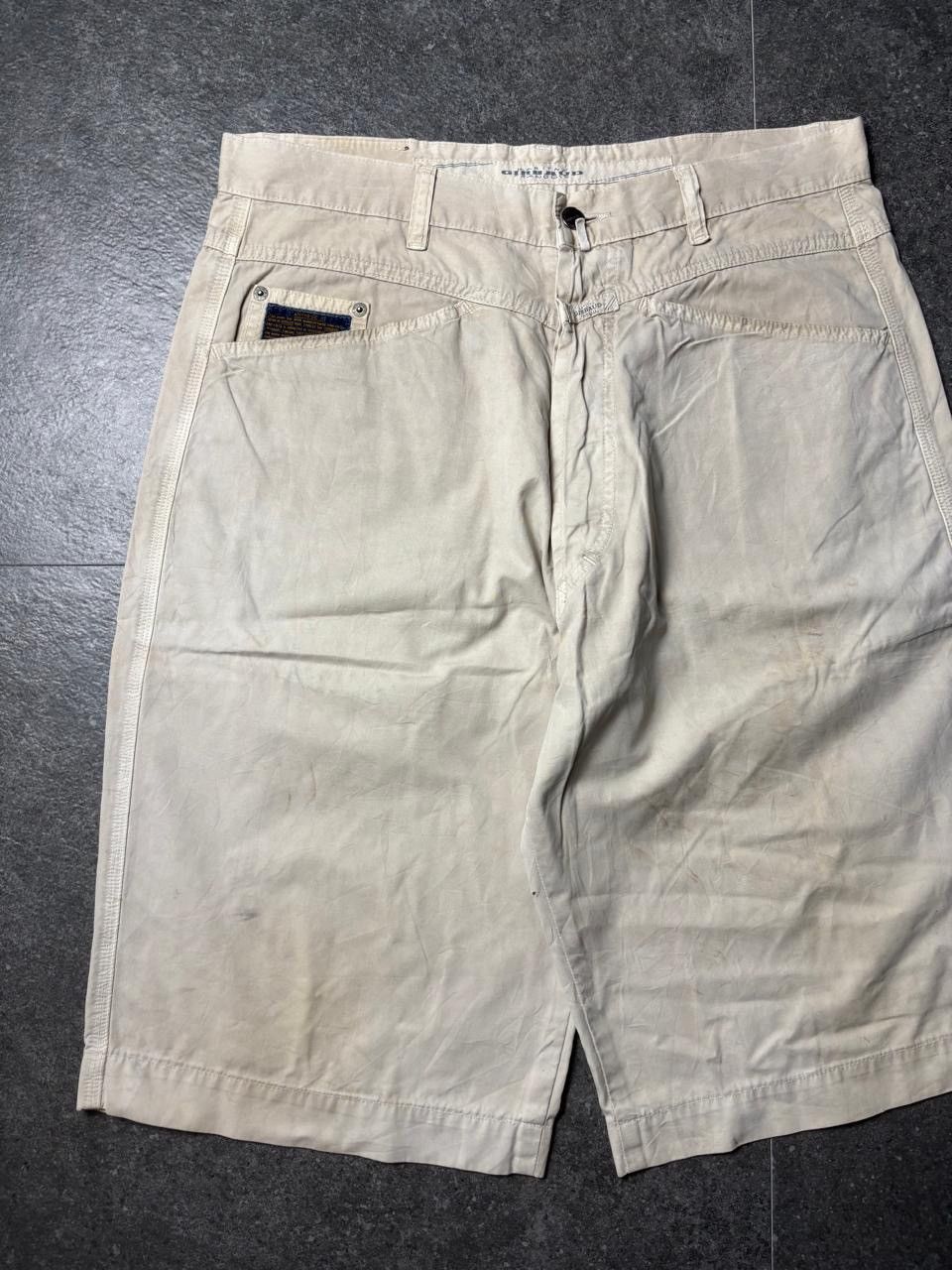 Marithe + Francois Girbaud 2000s Marithe Francois Girbaud AntiqueX Baggy Jorts Size US 32 / EU 48 - 5 Thumbnail
