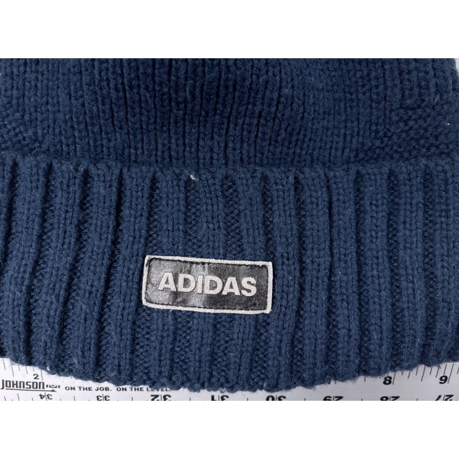 Adidas ADIDAS Beanie Hat Adult One Size Blue Knit Acrylic Climawarm Winter Snow Ski Mens Size ONE SIZE - 2 Thumbnail