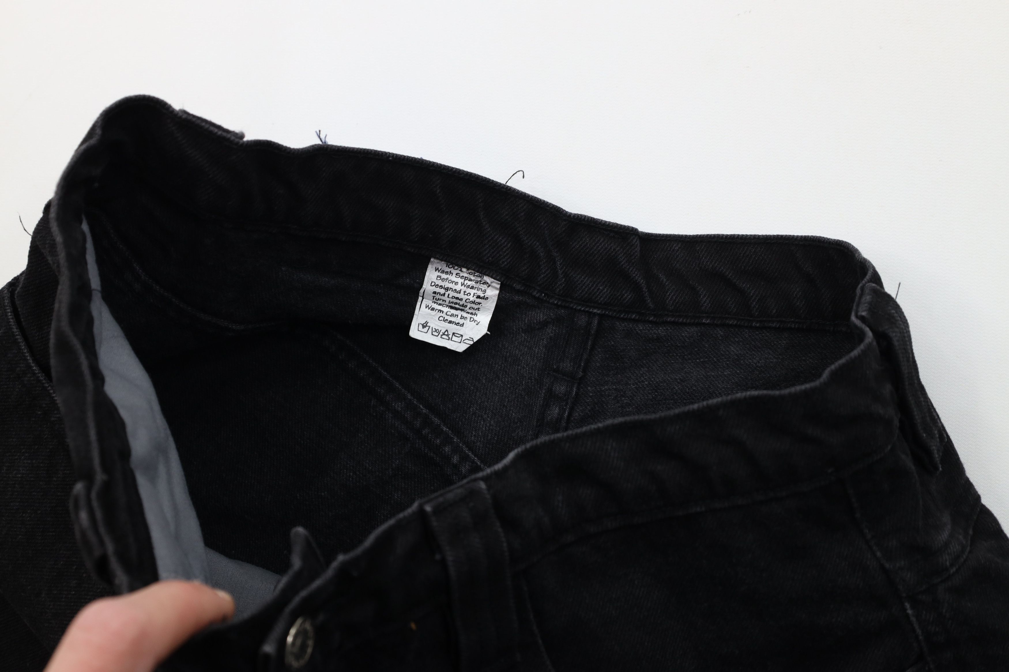 Iceberg Vintage 90s Iceberg Jeans Spell Baggy Wide Leg Denim Jeans Size US 34 / EU 50 - 8 Thumbnail
