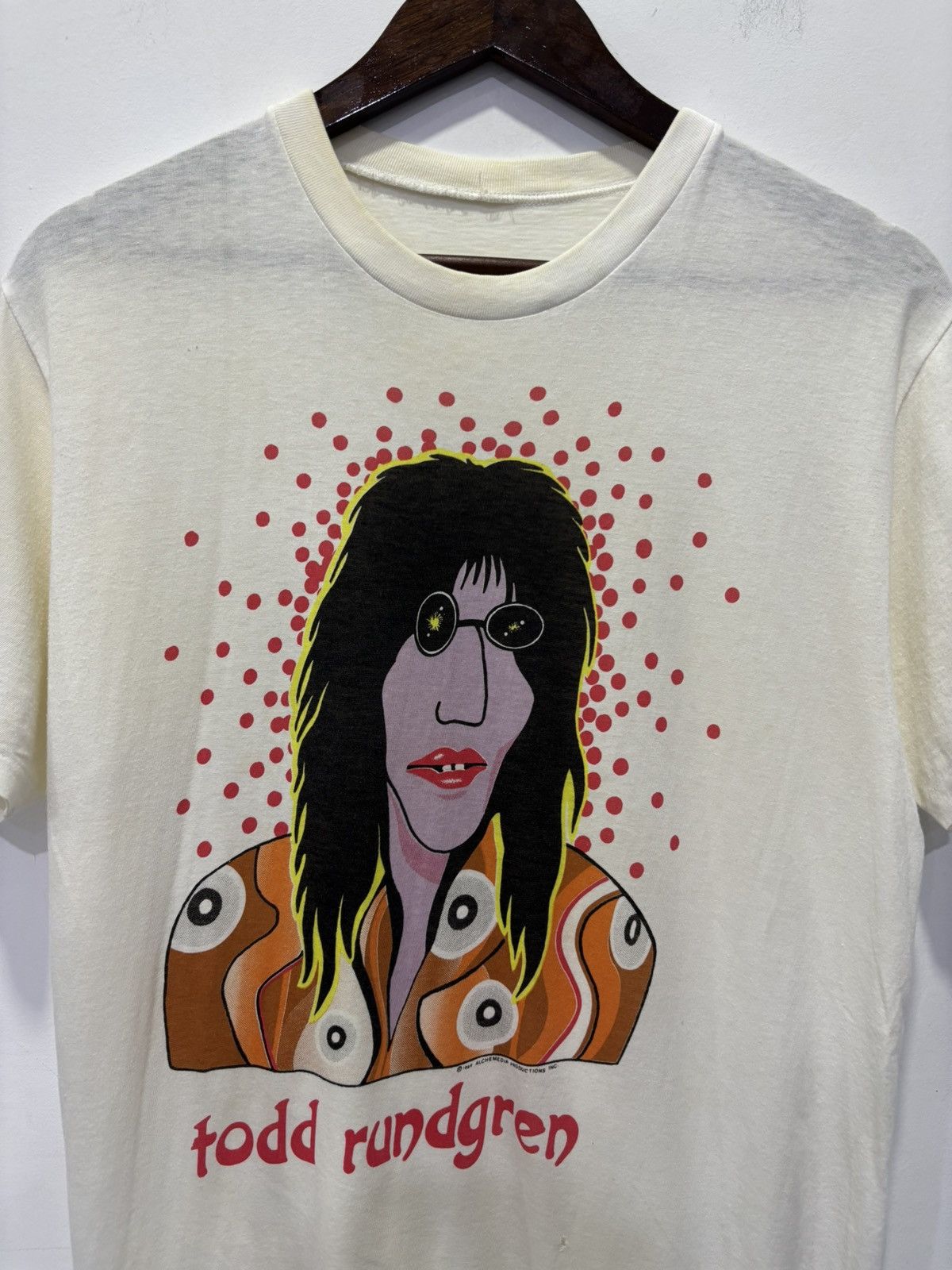 Band Tees Vintage 1989 Todd Rundgren Tshirt Size US M / EU 48-50 / 2 - 2 Thumbnail
