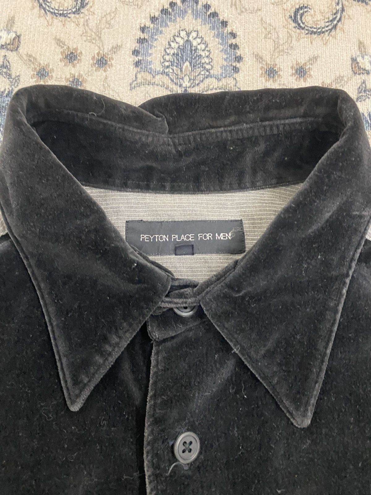 PPFM VINTAGE PPFM VELVET LONGSLEEVE SHIRT PUNK GRUNGE LGB Size US XL / EU 56 / 4 - 5 Thumbnail