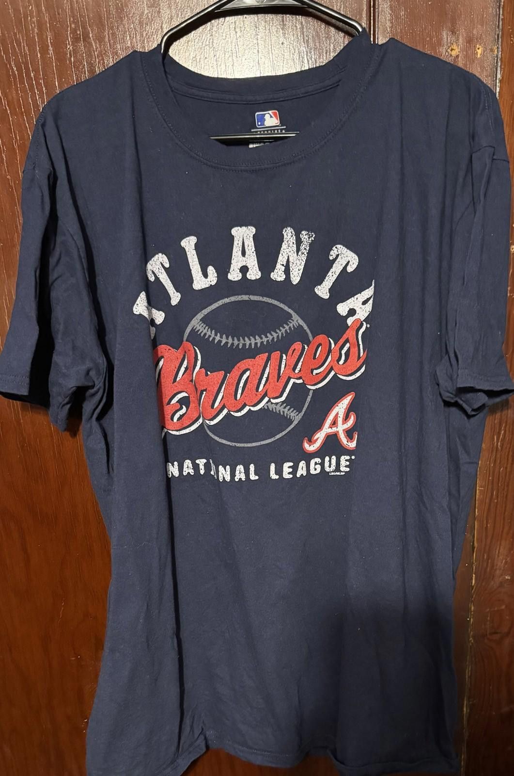 The Unbranded Brand Atlanta Braves Short Sleeve T-Shirt Men's Sz XL Blue Size ONE SIZE - 1 Thumbnail