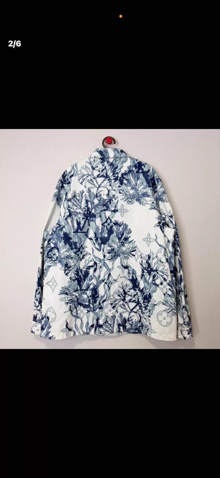 Louis Vuitton LV Seagrass Print Shirt L Size US L / EU 52-54 / 3 - 2 Thumbnail