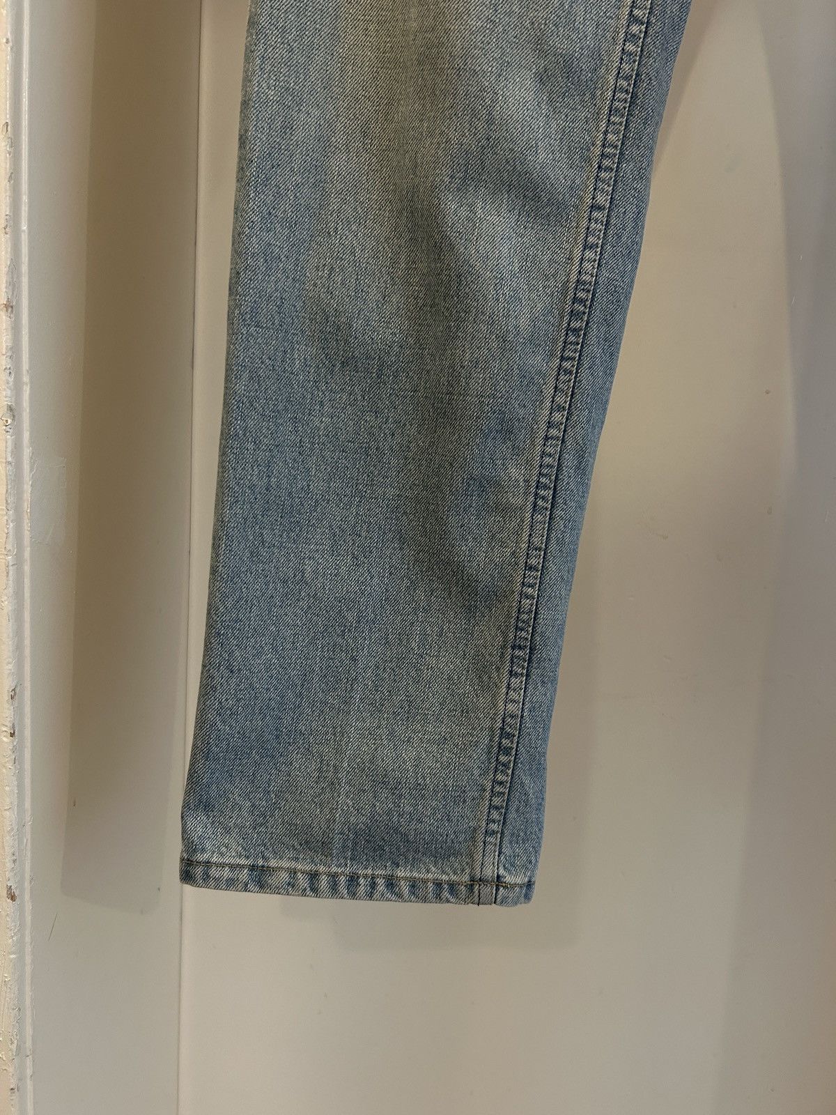 Helmut Lang 2000s classic cut light sanded denim jeans Size US 32 / EU 48 - 6 Thumbnail