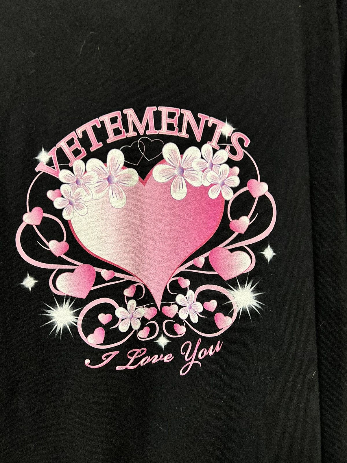 Vetements Vetements I Love You Tee Size US L / EU 52-54 / 3 - 2 Thumbnail