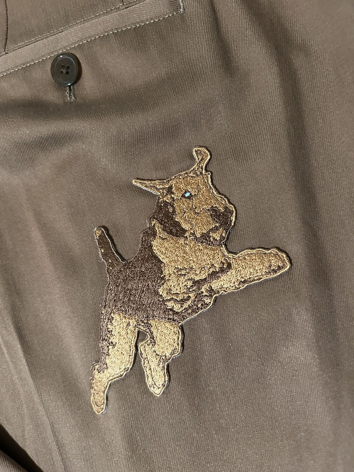 Golf le Fleur Golf Le Fleur Darryl Wide Pleated Trousers Brown Size 36 Size US 36 / EU 52 - 2 Thumbnail