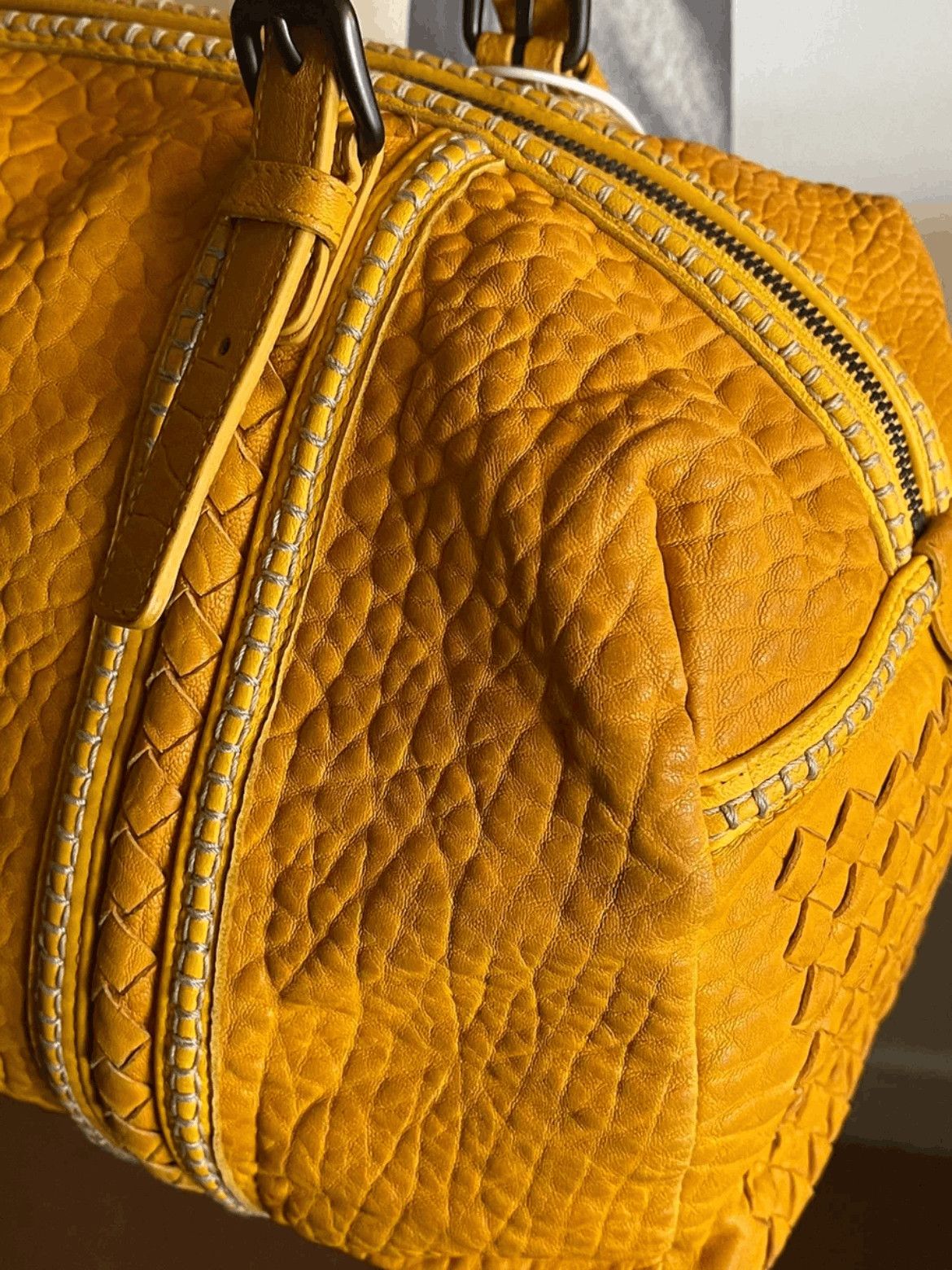 Bottega Veneta Bottega Veneta Leather Woven Hand Bag Size ONE SIZE - 2 Thumbnail