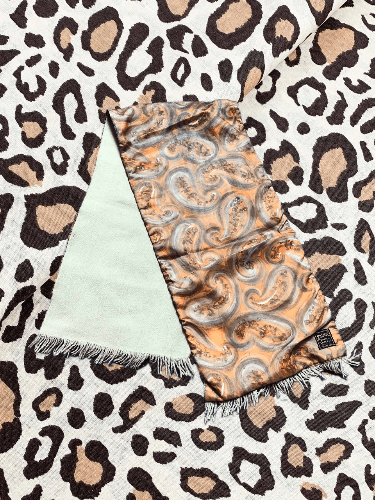 Vintage Vintage 60s Retro Duggie Scarf Reversible Geometric Pattern Size ONE SIZE - 1 Thumbnail