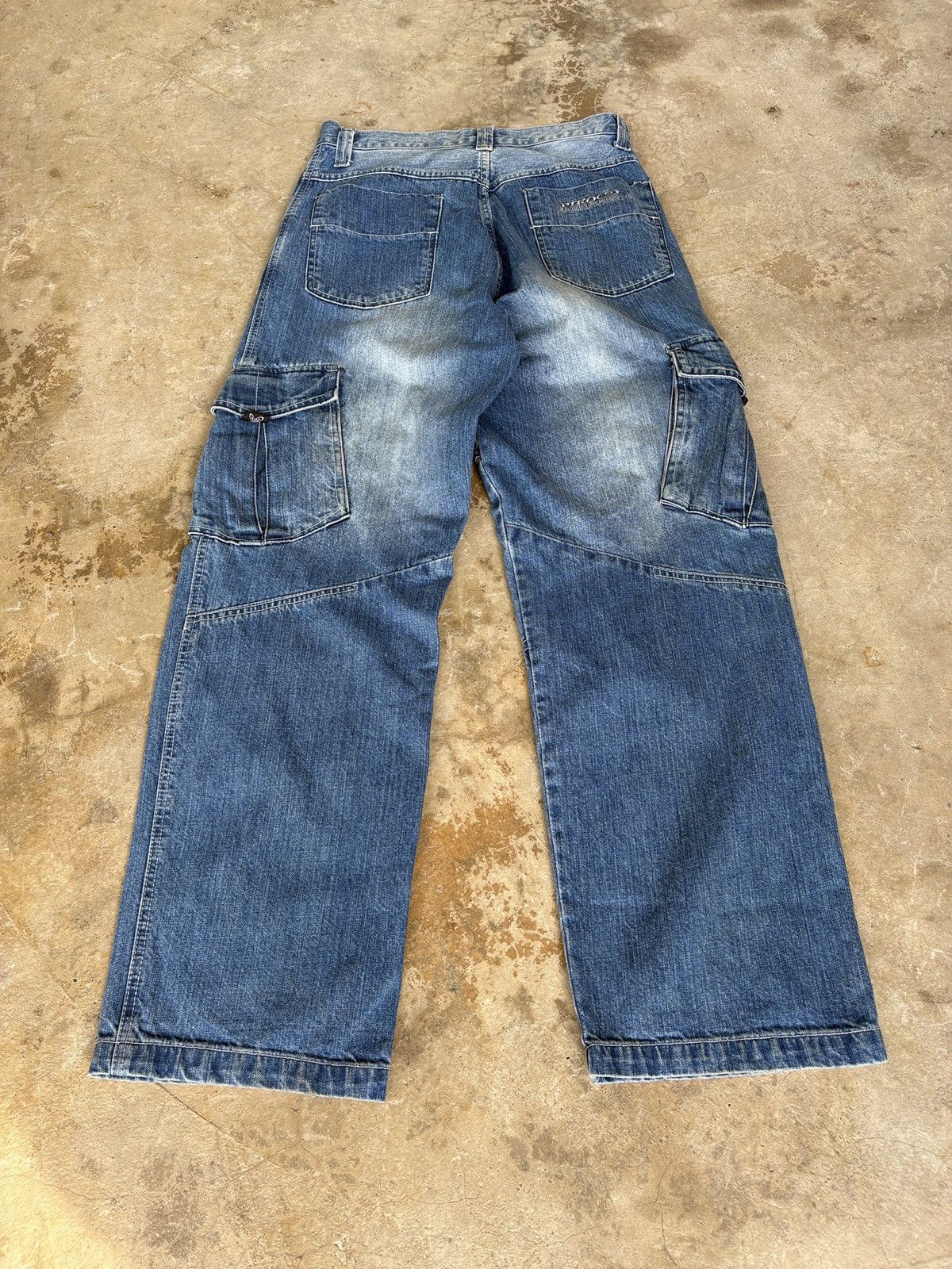 Vintage Hawaii Piko Vintage Y2K Cargo Pant Denim Baggy Surf Size US 30 / EU 46 - 3 Thumbnail